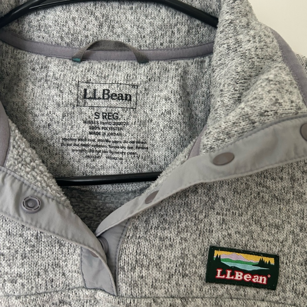 L.L. Bean 3/4 button up